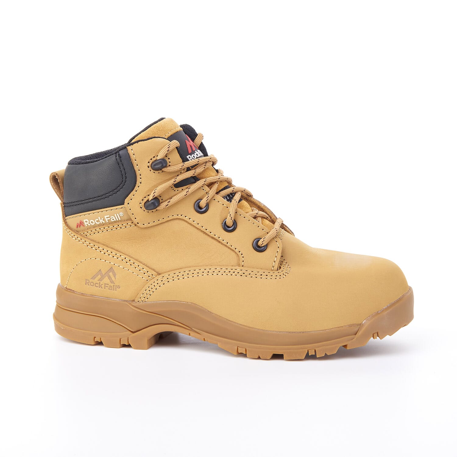 Rock fall deals safety shoes